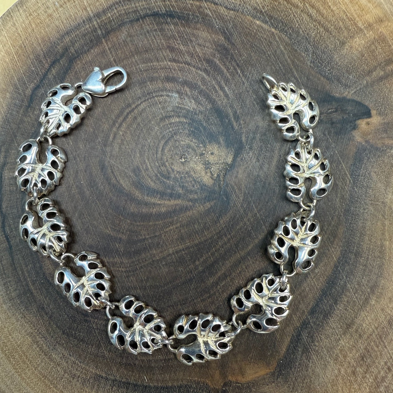 Blättli Silver Bracelet