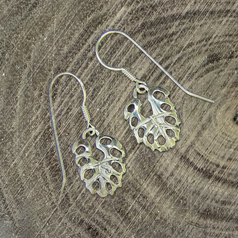 Blättli Silver Earrings