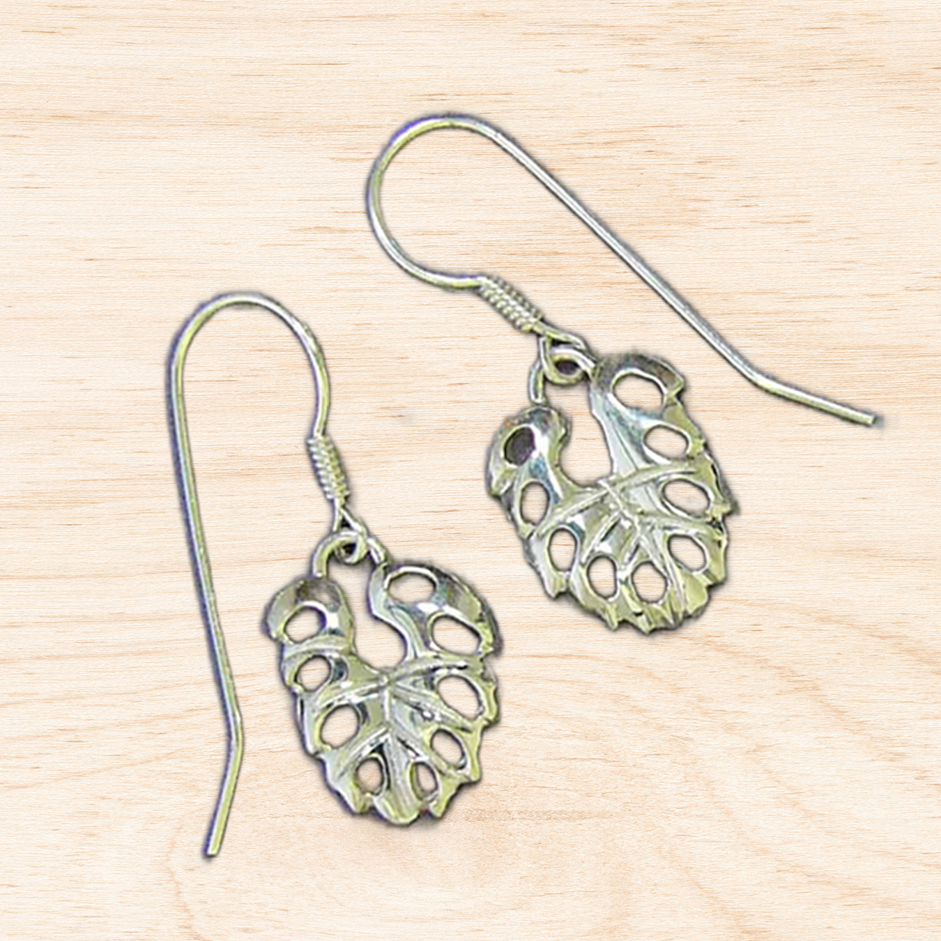 Blättli Silver Earrings