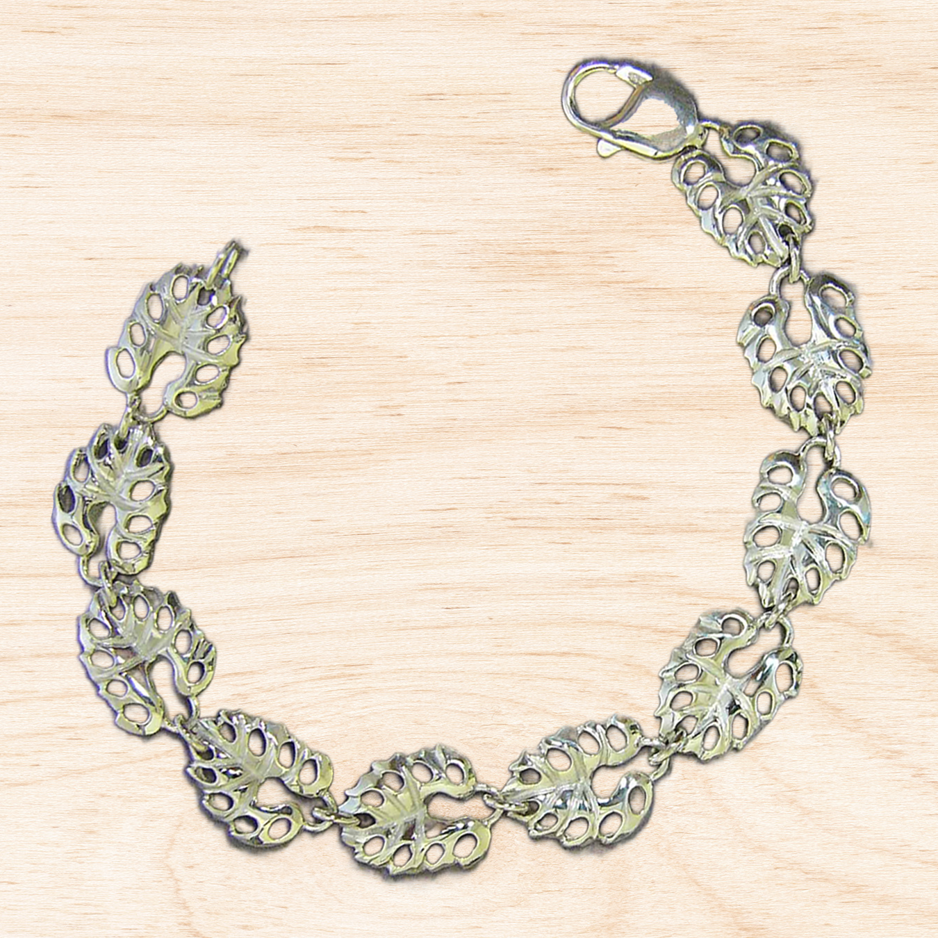 Blättli Silver Bracelet