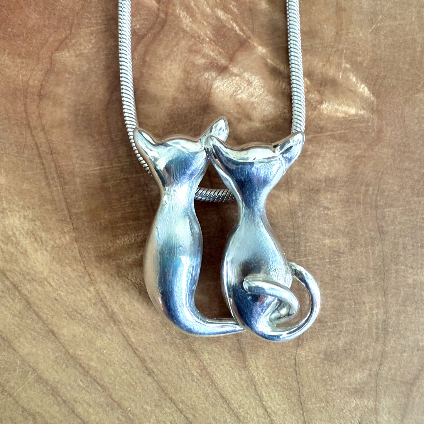Büsi (Little Cats) Pendant with Chain