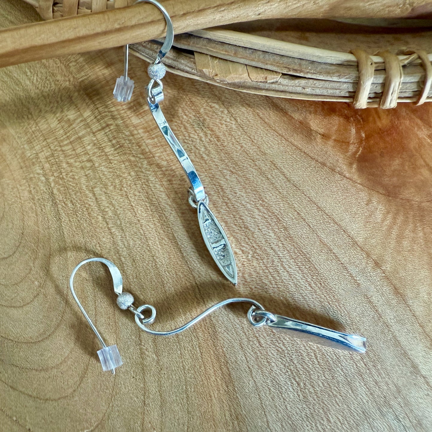 Canoe Wave Earrings