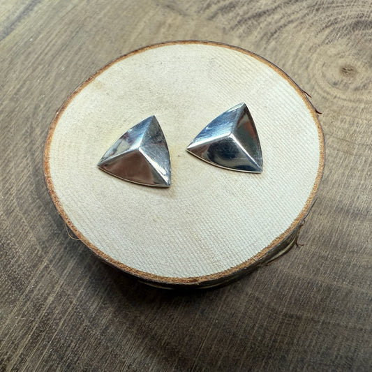 ARCHITEKT Pyramid Sterling Silver Studs