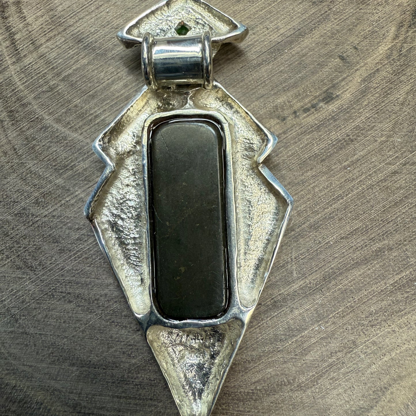 MYTHOS - Electra  Sterling Silver Ammolite Pendant