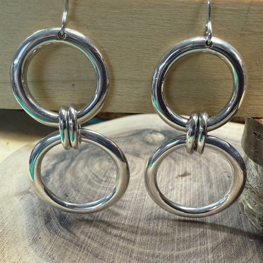 Lunar Orbit Sterling SilverEarrings