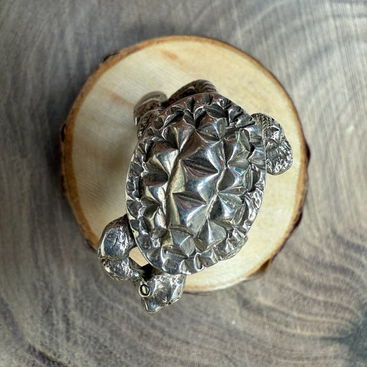 SCHILDKRÖTE (Turtle) Sterling Silver Ring